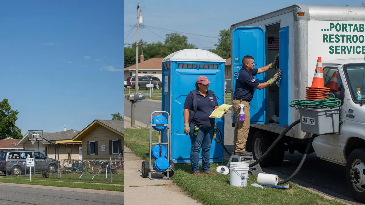 Portable Toilet Rental in Aviston, IL near me